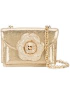 Oscar De La Renta Gardenia Clutch - Metallic