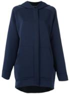 Gloria Coelho - Oversized Jacket - Women - Elastodiene/polyester - M, Blue, Elastodiene/polyester