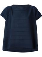 Issey Miyake Cauliflower Boat Neck Blouse