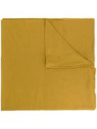 John Smedley Wings Fine Knit Scarf - Yellow