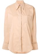 Rejina Pyo Oversized Cuff Shirt - Nude & Neutrals