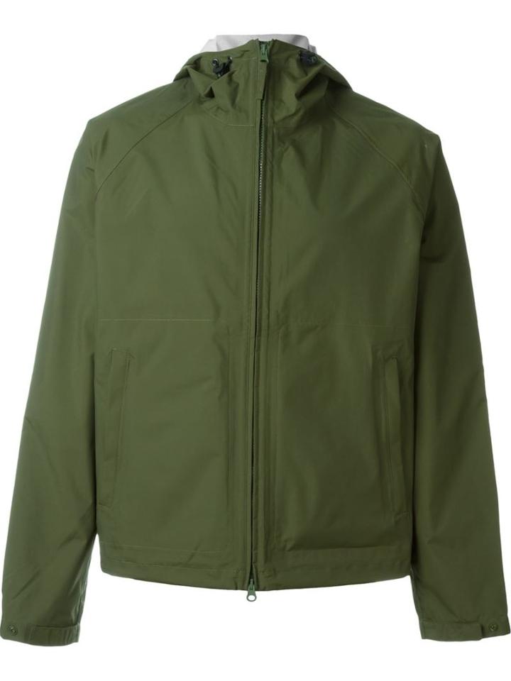 Aspesi Hooded Sport Jacket, Men's, Size: M, Green, Polyamide