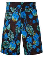 Pt01 - Floral Print Shorts - Men - Cotton/spandex/elastane - 44, Cotton/spandex/elastane