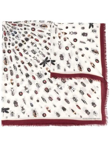 Alexander Mcqueen Scarf - White