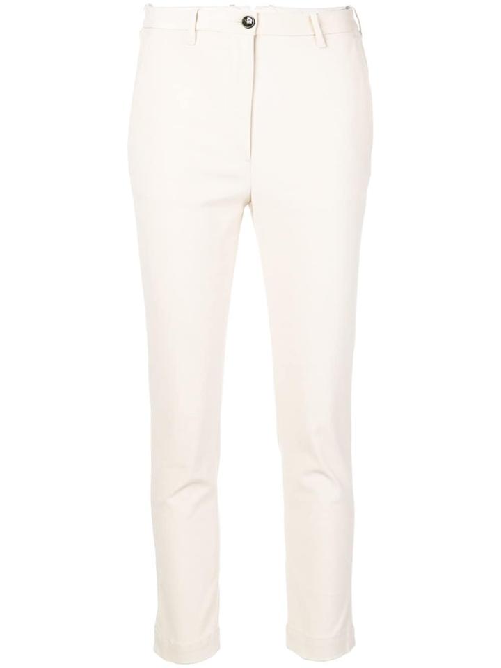 Nine In The Morning Slim Fit Trousers - Nude & Neutrals