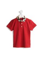 Burberry Kids 'new House Check' Collar Polo Shirt