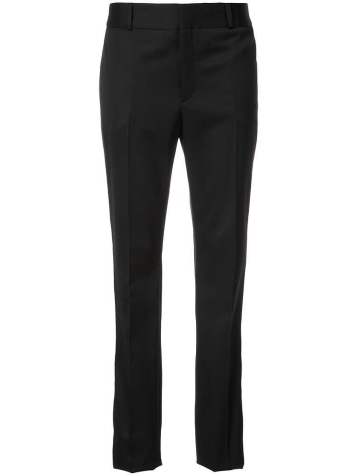 Saint Laurent Side-stripe Tailored Trousers - Black