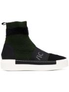 Vic Matie Slip-on Sock Sneakers - Green