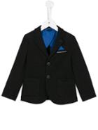 Armani Junior Dotted Blazer, Boy's, Size: 12 Yrs, Black