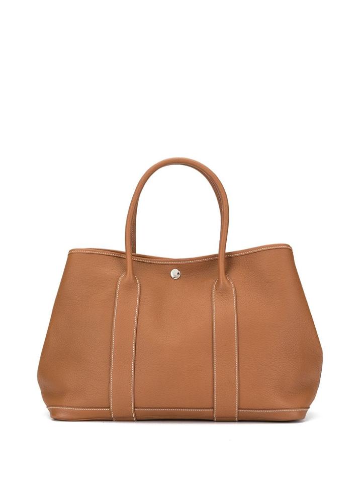 Hermès Pre-owned Garden Party 36 Hand Tote Bag - Brown