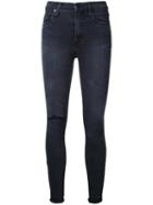 Nobody Denim - Cult Skinny Ankle Exposed Jeans - Women - Cotton/elastodiene/polyester - 27, Black, Cotton/elastodiene/polyester