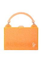 Edie Parker Small Box Bag - Orange