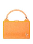 Edie Parker Small Box Bag - Orange