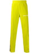 Palm Angels Side Stripe Track Pants - Green