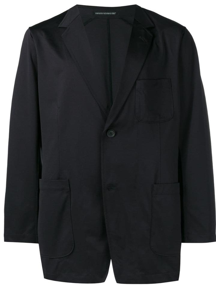 Yohji Yamamoto Classic Fitted Blazer - Black