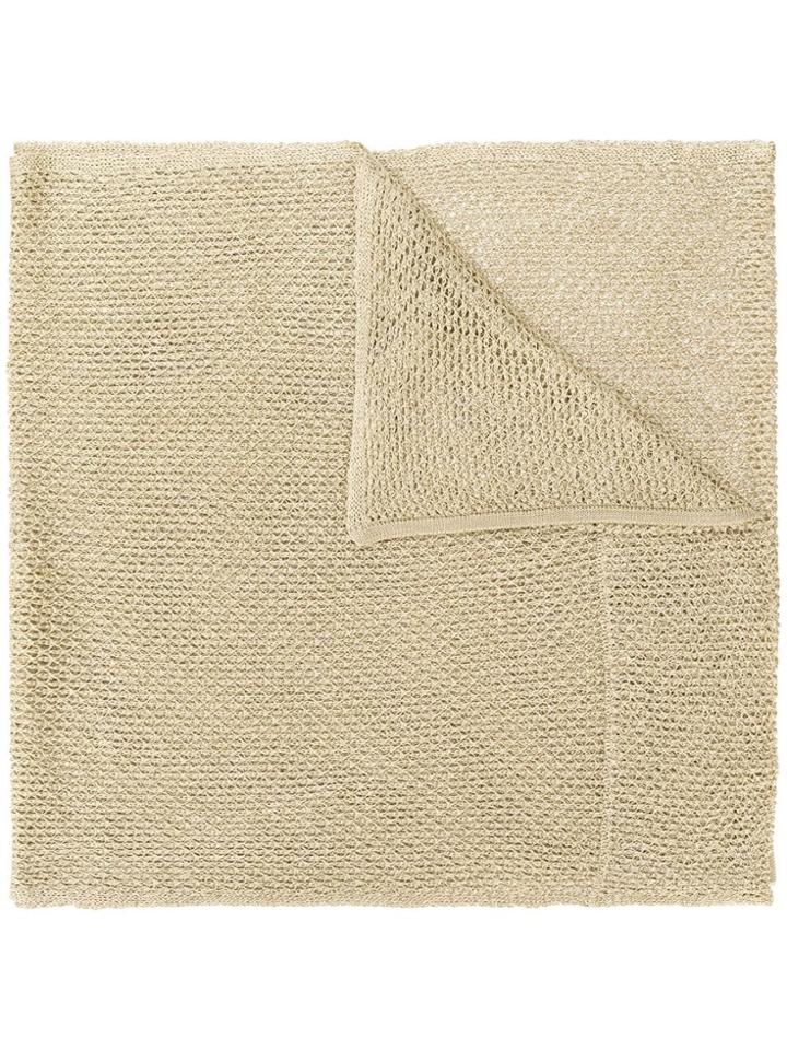 Liu Jo Open-knit Scarf - Gold