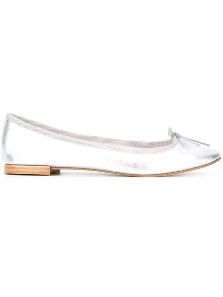 Repetto Metallic Ballerinas