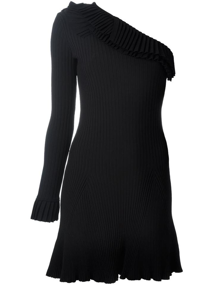 Emilio Pucci Ruffled One Shoulder Dress