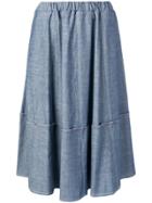 Marni High Waisted Skirt - Blue