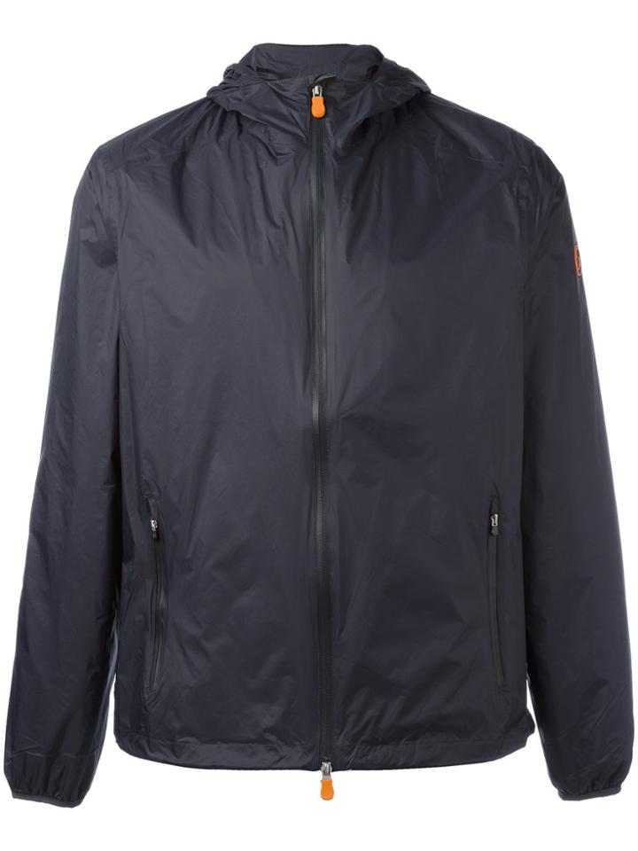 Save The Duck Hooded Zip Jacket - Blue