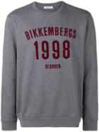 Dirk Bikkembergs Logo Print Sweatshirt - Grey