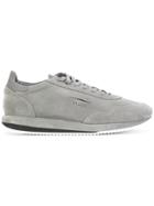 Ghoud Lace Up Panelled Sneakers - Grey