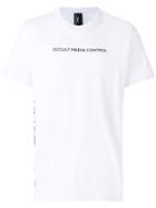 Omc Black Logo Printed Teeshirt - White