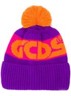 Gcds Colour Block Logo Hat - Purple