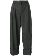Antonio Marras Spotted Drop Crotch Trousers - Grey