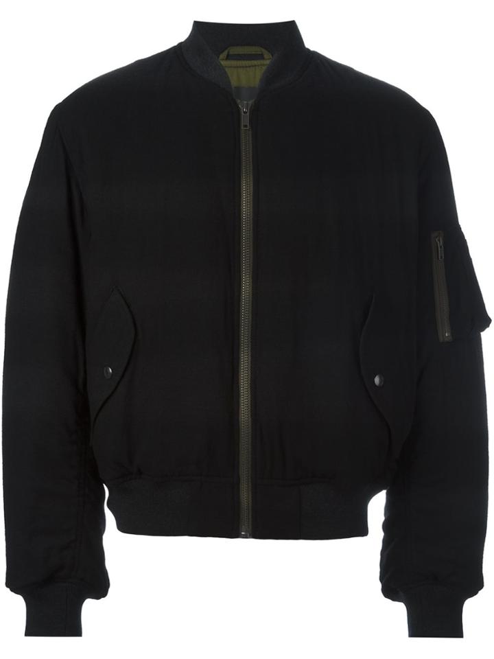Haider Ackermann Multi Pocket Bomber Jacket - Black