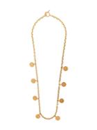 Fendi Pre-owned 1970's Medallion Necklace - Gold