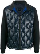 Boss Hugo Boss Quilted Down Jacket - Blue