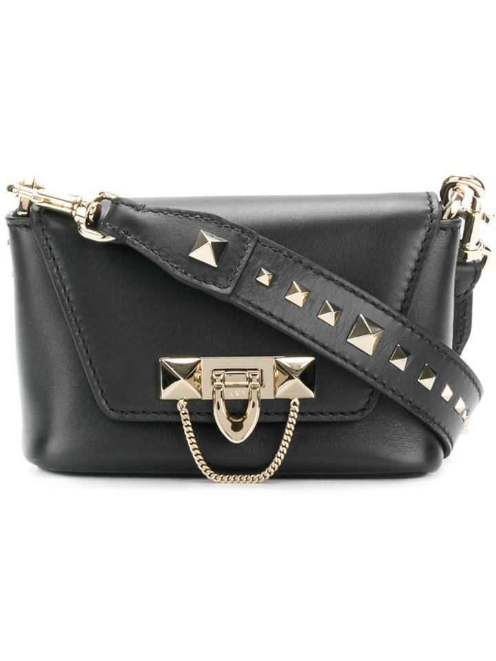 Valentino Valentino Garavani Demilune Messenger Bag - Black