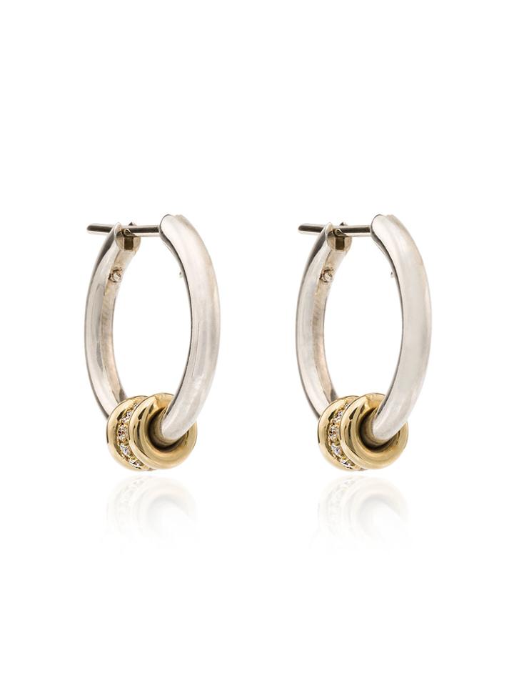 Spinelli Kilcollin Silver Ara Hoop Earrings - Metallic