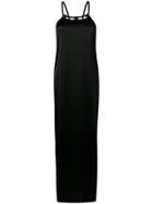 Gianluca Capannolo Evening Long Sleeveless Dress - Black