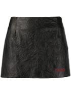 Philosophy Di Lorenzo Serafini Textured Mini Skirt - Black