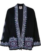 Figue 'haveli' Kimono Style Jacket, Women's, Size: Medium/large, Black, Cashmere/wool