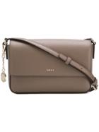 Dkny Ryan Flap Crossbody Bag - Brown