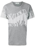 Valentino Logo Print T-shirt - Grey