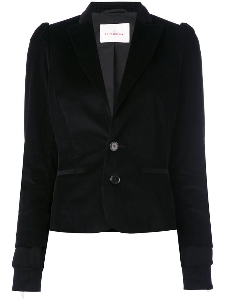 A.f.vandevorst Buttoned Blazer - Black