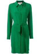 Diane Von Furstenberg Wrap Dress, Women's, Size: 8, Green, Silk