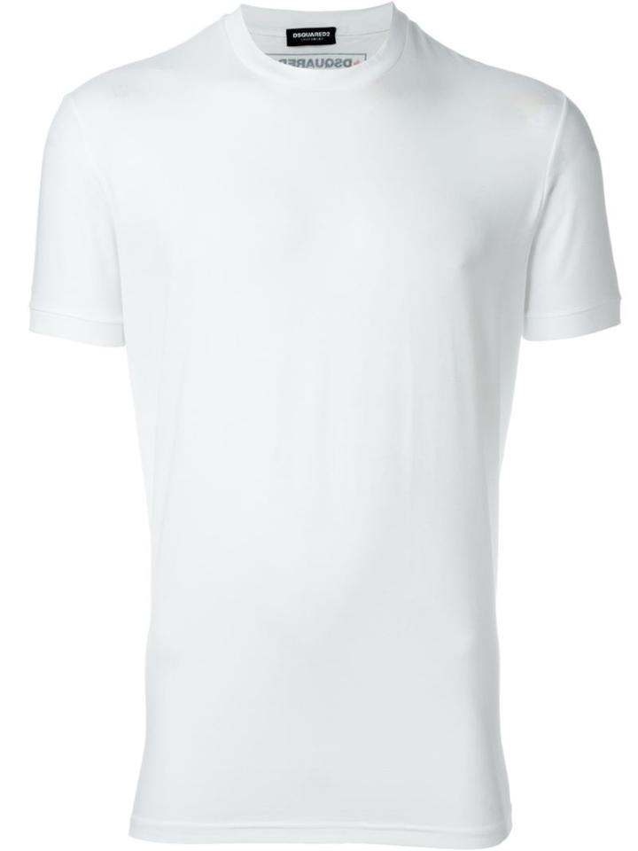 Dsquared2 Underwear Slim Fit T-shirt, Men's, Size: L, White, Cotton/spandex/elastane