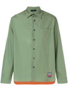 Prada Utilitarian Boxy Shirt - Green