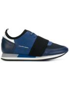 Philippe Model Lace-up Sneakers - Blue