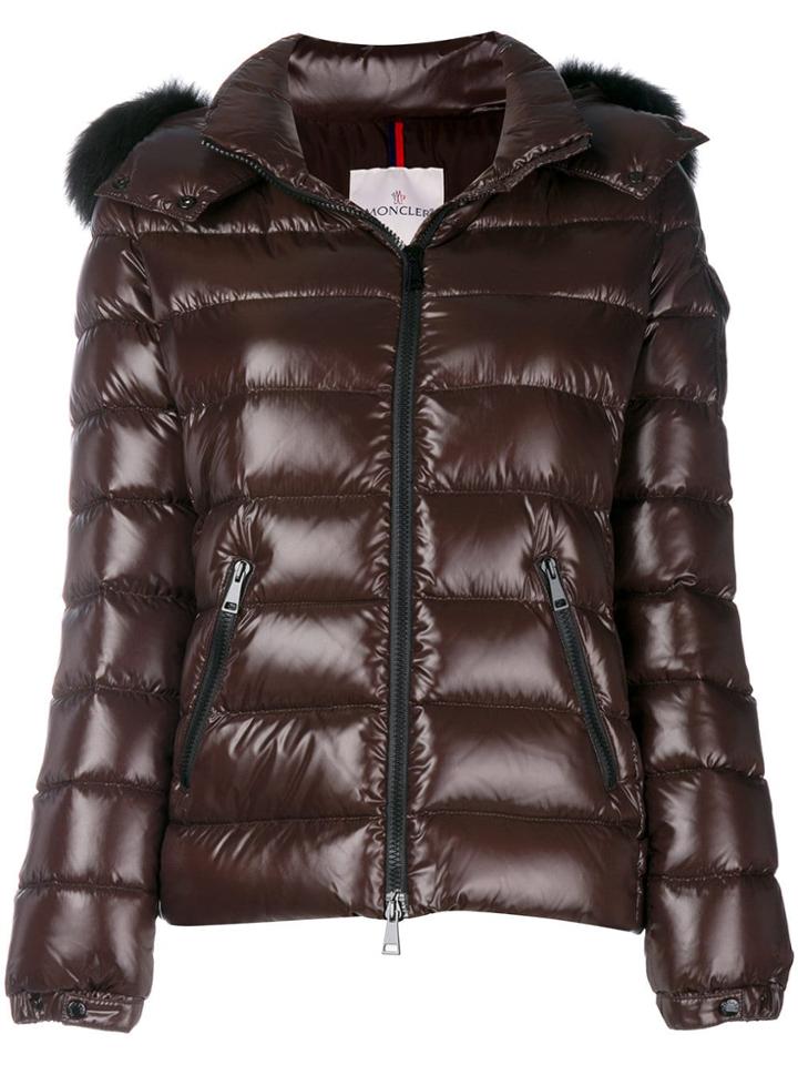 Moncler Bady Fur Jacket - Brown