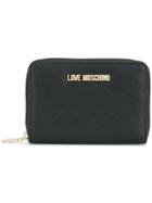 Love Moschino Zip Around Wallet - Black