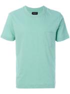 Howlin' - Space Echo T-shirt - Men - Cotton/linen/flax - S, Green, Cotton/linen/flax