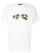 Michael Michael Kors Camouflage Aviator Print T-shirt - White