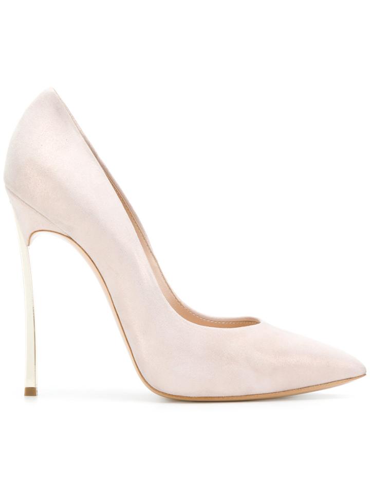 Casadei Blade Pumps - Pink & Purple