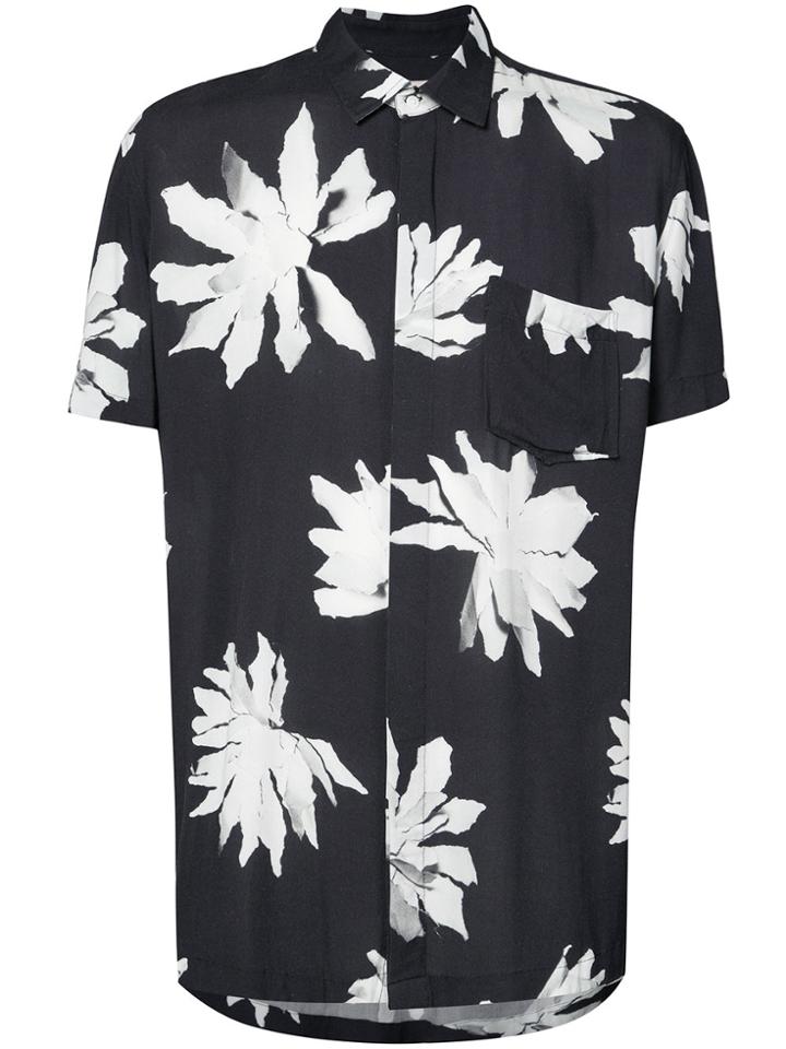 Osklen Flower Print Shirt - Blue